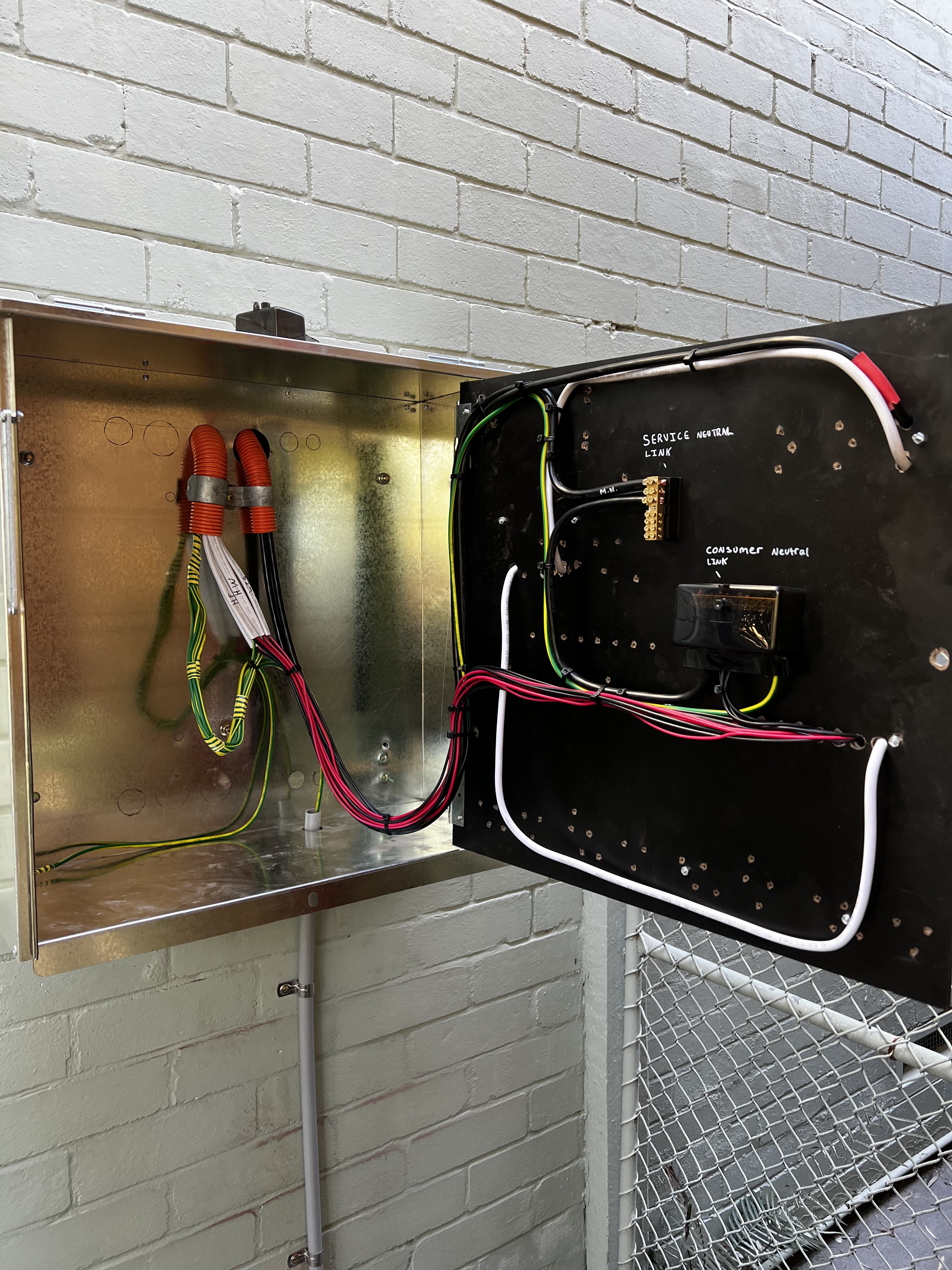 Meter box upgrade, Eschol Park